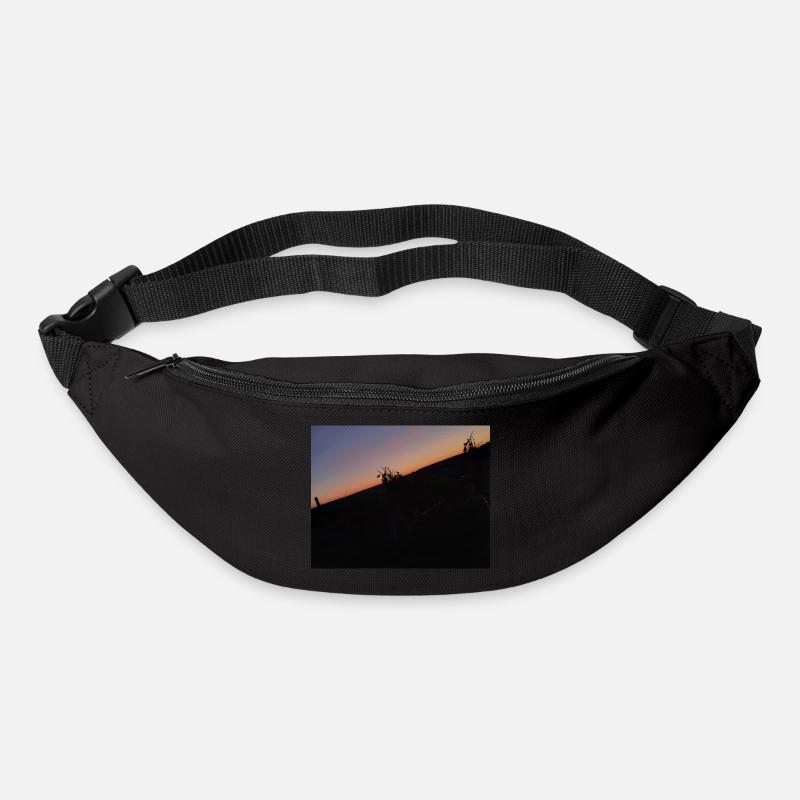 Die Nacht - Gürteltasche - Schwarz