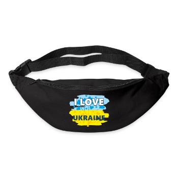 I love Ukraine - Bum bag - black - Front