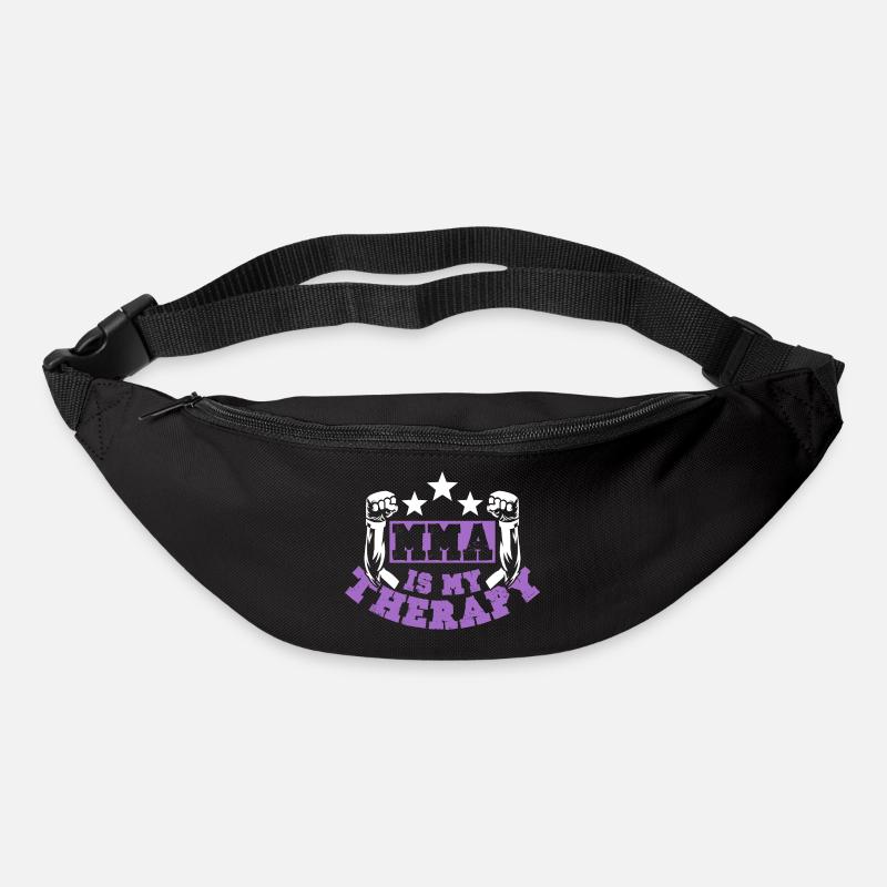 mma therapy - Gürteltasche - Schwarz