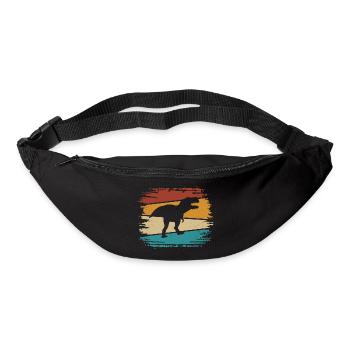 T-Rex - Sac banane - noir - Devant