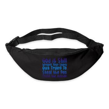 God Is Still Writing Your Story 2 - Bum bag - black - Front