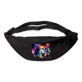Rêve de couleur - Sac banane - noir - Devant