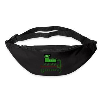 Chameleonlogo - Bum bag - black - Front