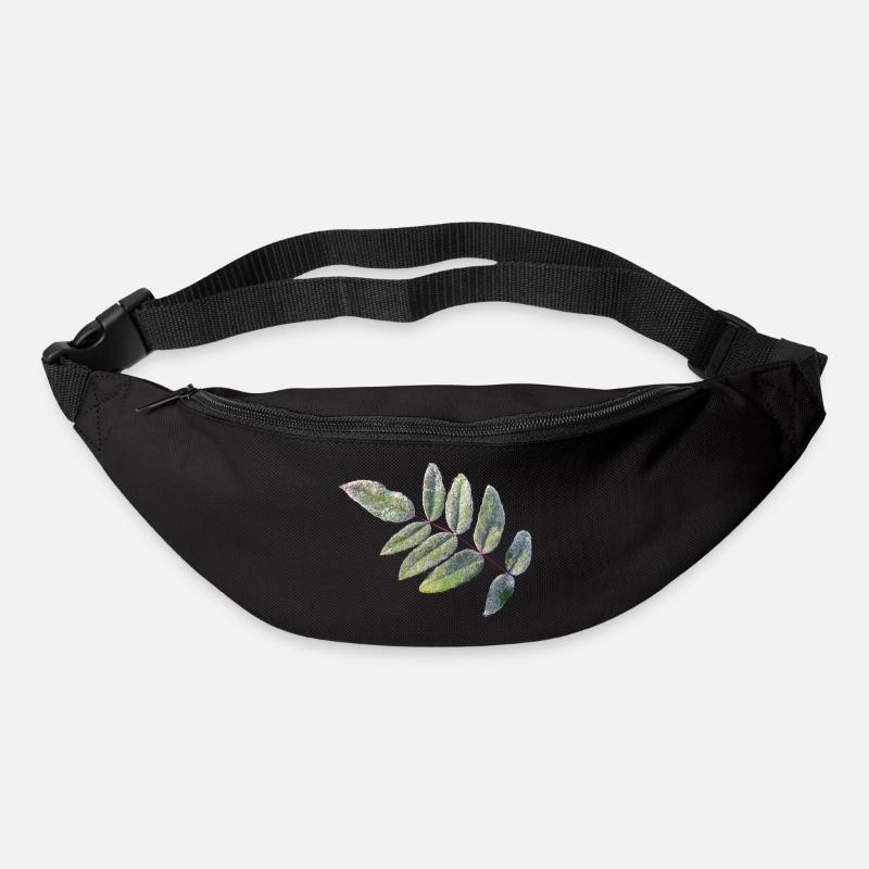 Der gefrorene Ast - Gürteltasche - Schwarz