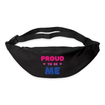 Bisexual Pride to Be Me - Pride Month - Bum bag - black - Front