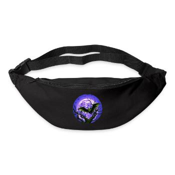 Fledermaus Fledermäuse Flughunde Halloween - Gürteltasche - Schwarz - Vorne