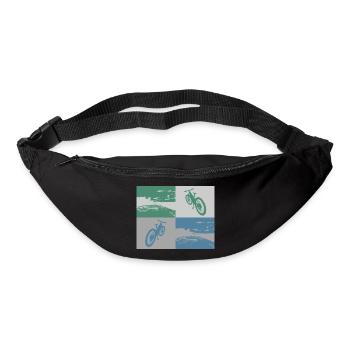 MTB Pop Art metallic - Bum bag - black - Front