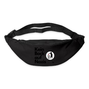 Kein Bock auf NZS - Gürteltasche - Schwarz - Vorne