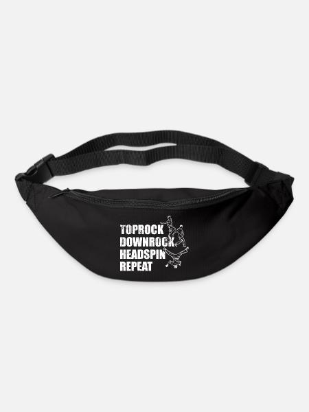 Breakdance Techniken - Gürteltasche - Schwarz