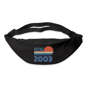 Jahrgang 2003 - Gürteltasche - Schwarz - Vorne