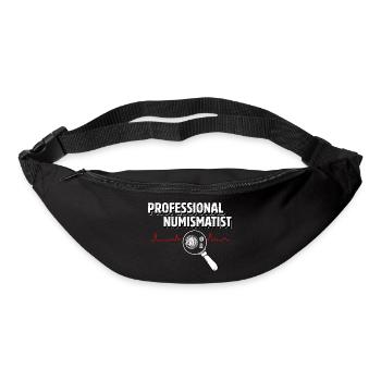 Expert in Coins: The Professional Numismatist - Bum bag - black - Front