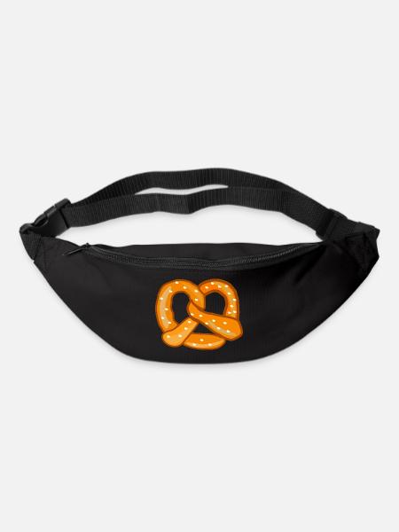 Brezel - Gürteltasche - Schwarz