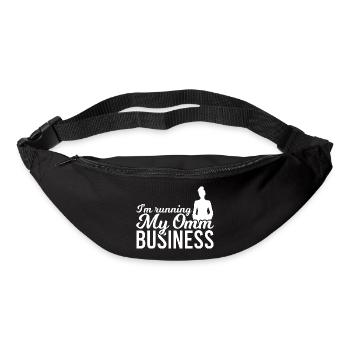 Yoga Teacher Joke - Bum bag - black - Front