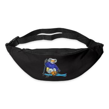 Koala Skier Ski Winter Sports - Bum bag - black - Front