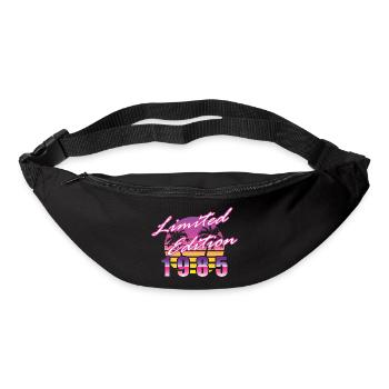 40. Geburtstag Limited Edition 1985 vintage - Gürteltasche - Schwarz - Vorne