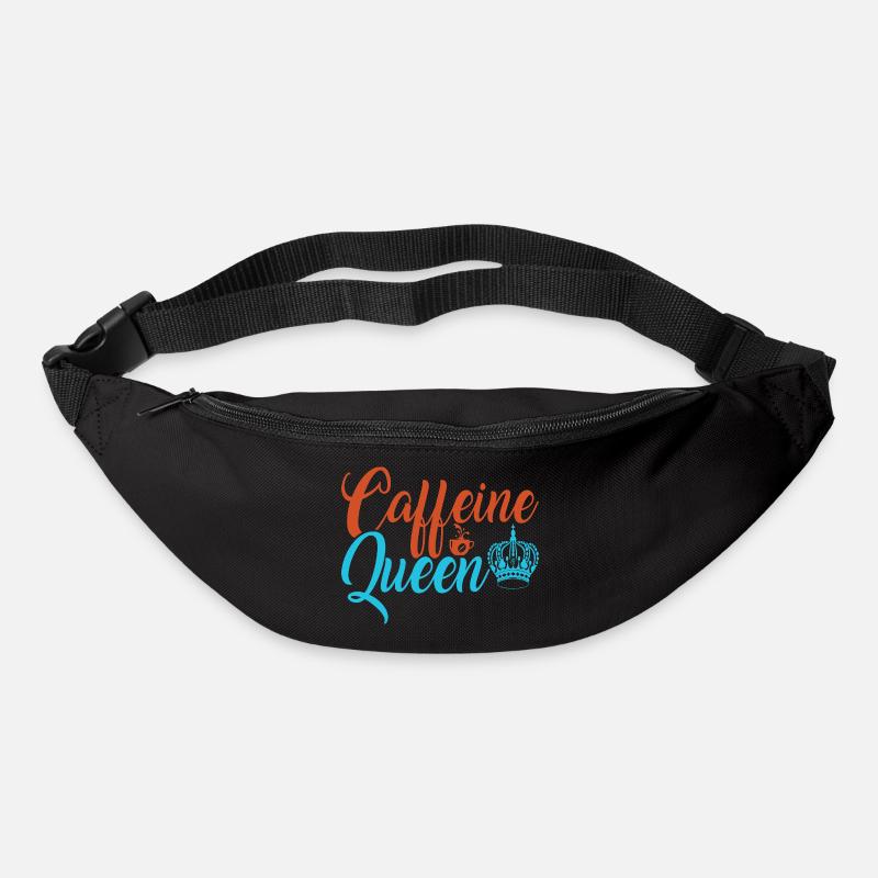 The caffeinated queen of coffee - Bum bag - black