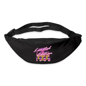 40. Geburtstag Limited Edition 1986 vintage - Gürteltasche - Schwarz - Vorne