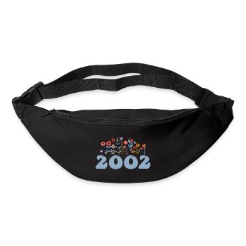 2002 Floral Pattern 2002 Floral Theme Flowers 2002 - Bum bag - black - Front