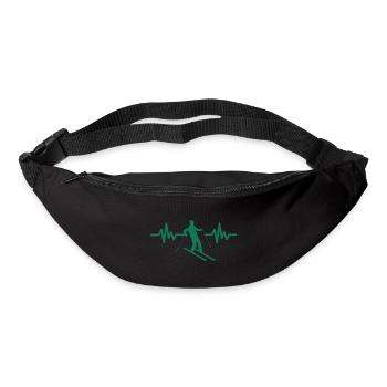Heartbeat Ski Ski freestyle - Sac banane - noir - Devant