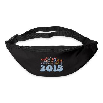 2015 Floral Pattern 2015 Floral Theme Flowers 2015 - Bum bag - black - Front