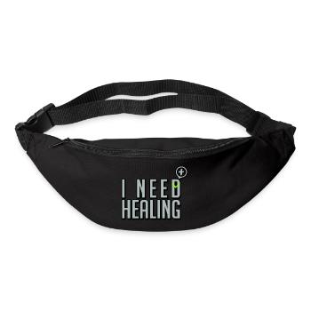 I need haling - Gürteltasche - Schwarz - Vorne