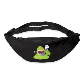 Fressmonster - Gürteltasche - Schwarz - Vorne