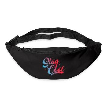 reste detendu - Sac banane - noir - Devant