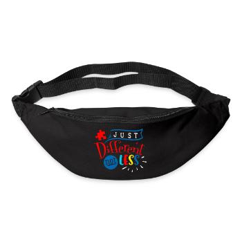 Autisme Autiste ADHD Autisme Asperger Cadeau - Sac banane - noir - Devant