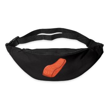 Salmon - Bum bag - black - Front