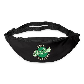 fumé 420 - Sac banane - noir - Devant