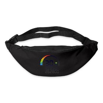 30 years anniversary meter speed days - Bum bag - black - Front