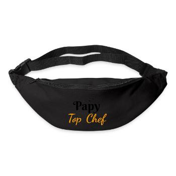 Grandpa Top Chef - Bum bag - black - Front