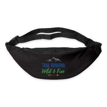 Trailrunning – wild und kostenlos - Gürteltasche - Schwarz - Vorne