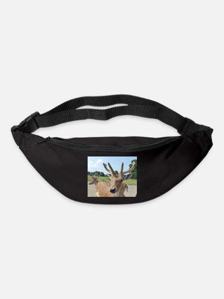 Close up of a Deer - Bum bag - black