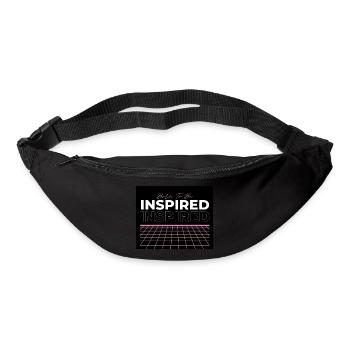 Inspired Streetwear - Gürteltasche - Schwarz - Vorne
