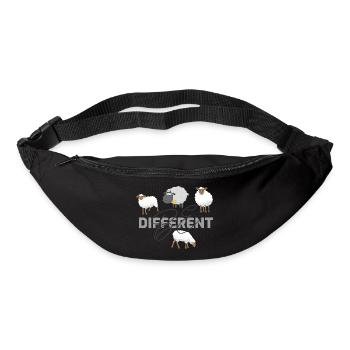 Be different - Gürteltasche - Schwarz - Vorne