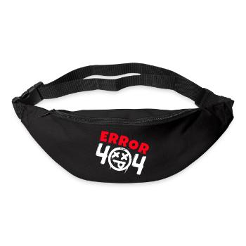 Error 404 Not Found - Bum bag - black - Front