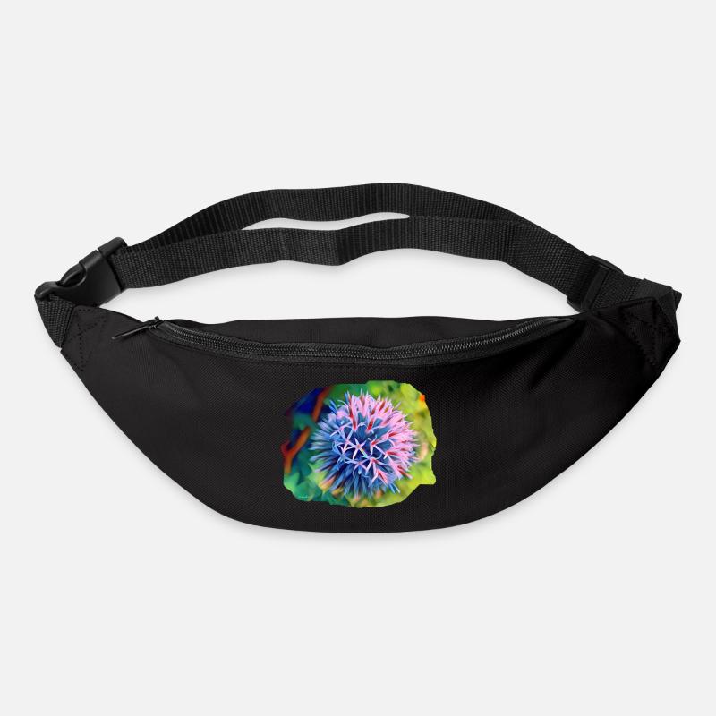Fleur - Sac banane - noir