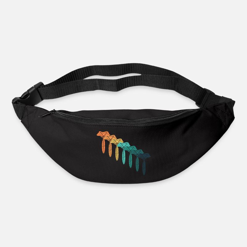 Retro Scout - Gürteltasche - Schwarz