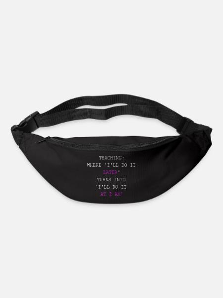 Funny Teacher Gifts For Teachers - Bum bag - black
