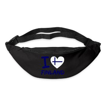 I love Finland - Bum bag - black - Front