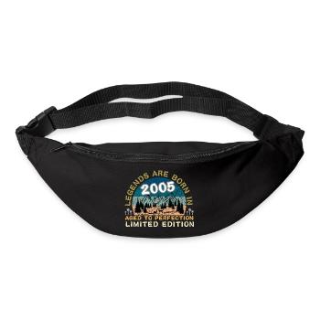 18-jähriges Jubiläum Original Jahrgang 2005 - Gürteltasche - Schwarz - Vorne