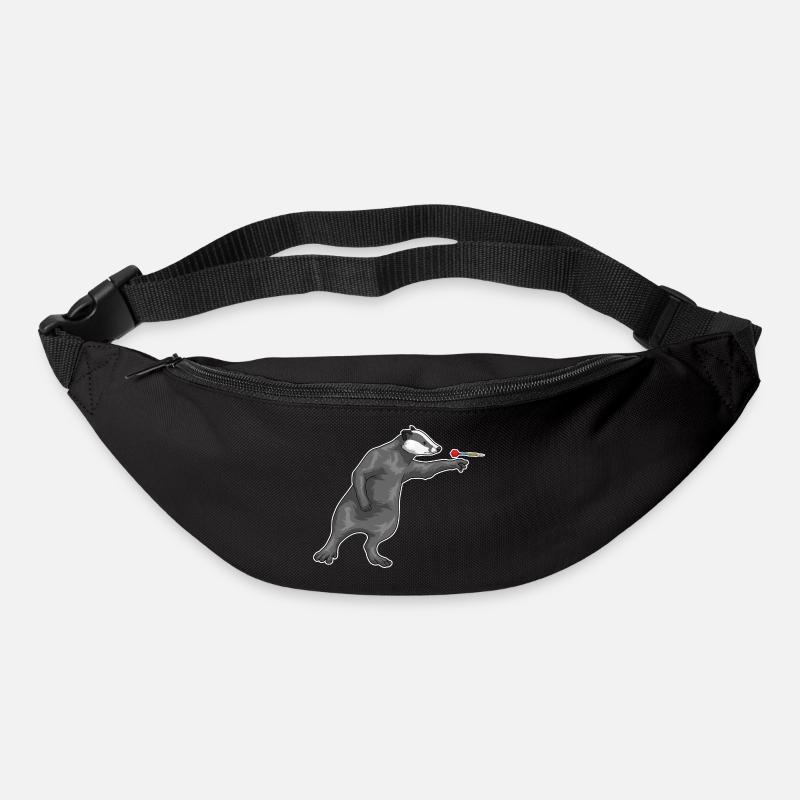 Dachs Dart Dartpfeil - Gürteltasche - Schwarz
