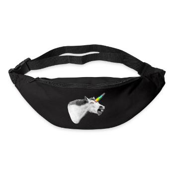 Le démon licorne qui sommeille en vous rugit - Sac banane - noir - Devant