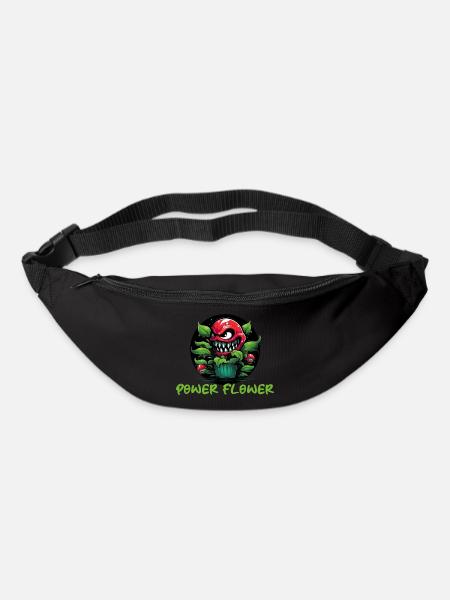 Power Flower Plant - Bum bag - black