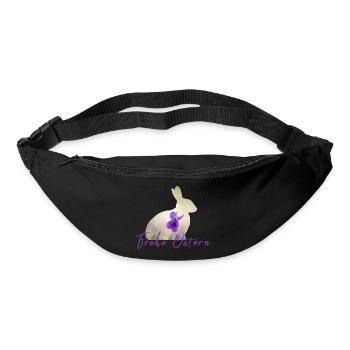 Ostern Frohe Ostern - Gürteltasche - Schwarz - Vorne