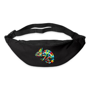 Caméléon - Sac banane - noir - Devant