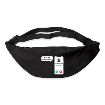Badminton Calls - Sports Saying - ApriNoeScor - Bum bag - black - Front