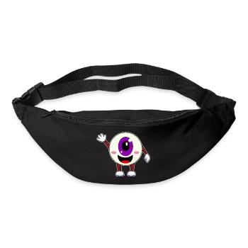 Eyeball Halloween - Bum bag - black - Front