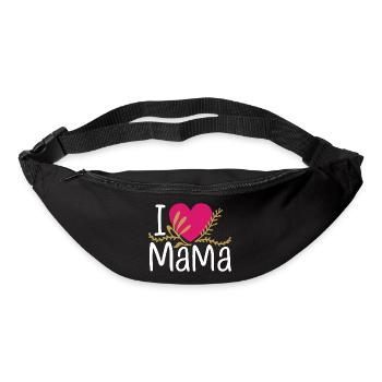 Mama Mother's Day Birthday Gift Idea - Bum bag - black - Front